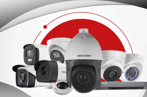 Linha de câmeras IP Hikvision com gravador em rede