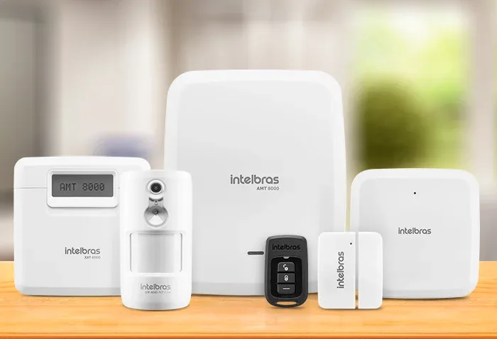 Sistema de alarme sem fio Intelbras 8000