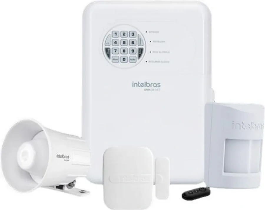 Sistema de alarme simples Intelbras